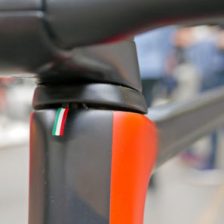 Sarto-Lampo-Disc-proto_custom-Italian-carbon-disc-brake-aero-road-bike_prototype-internal-hydraulic-stealth-routing_headset-front-detail-297x297